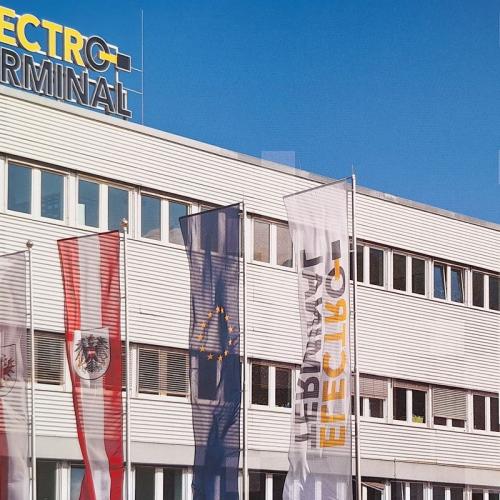 Bild zeigt das Gebäude der Firma Elektro Terminal