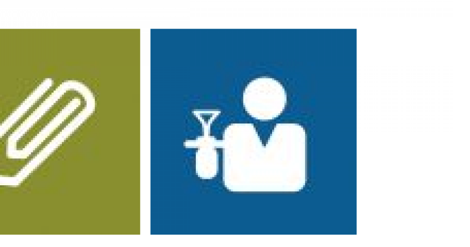 Symbole für Handel/Büro und Tourismus