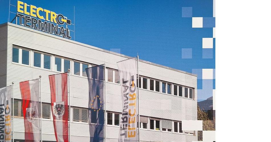 Bild zeigt das Gebäude der Firma Elektro Terminal